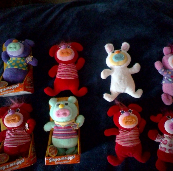 Sing-A-Mag-Jiggs (LOT OF 8)!! - Picture 1 of 6